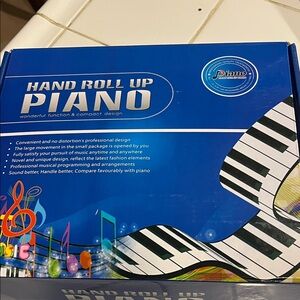 Hand Roll Up Keyboard - 88 key